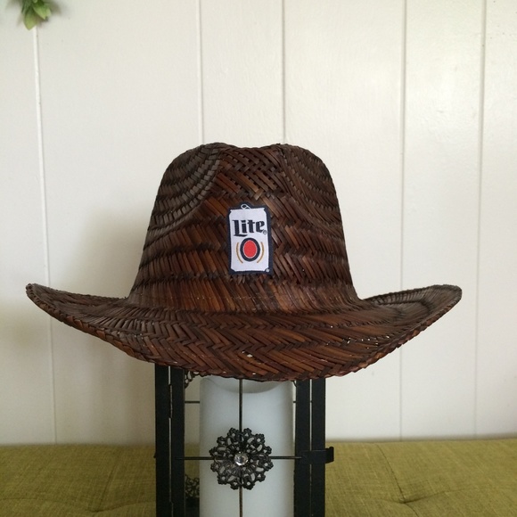 miller lite cowboy hat